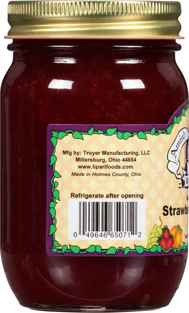 slide 5 of 9, Amish Wedding Old Fash Strawbry Rhubarb, 18 oz