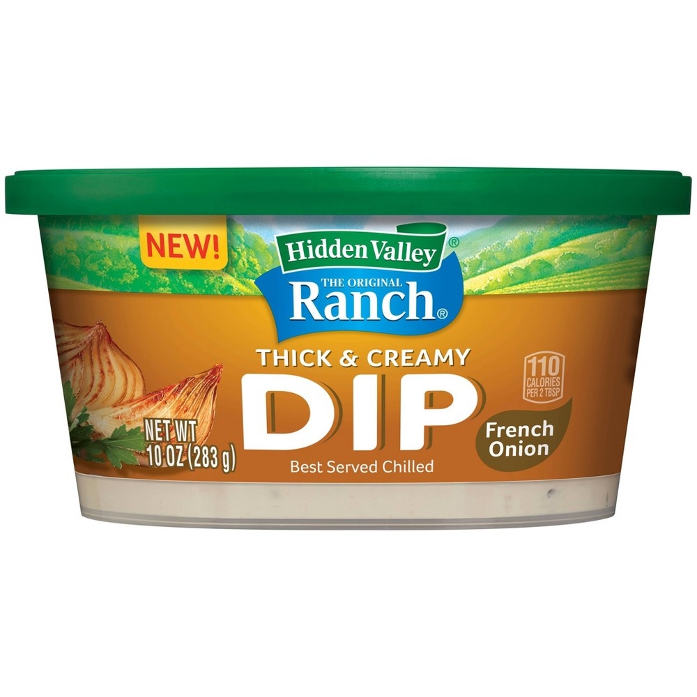 slide 2 of 7, Hidden Valley Ranch French Onion Dip, 10 oz