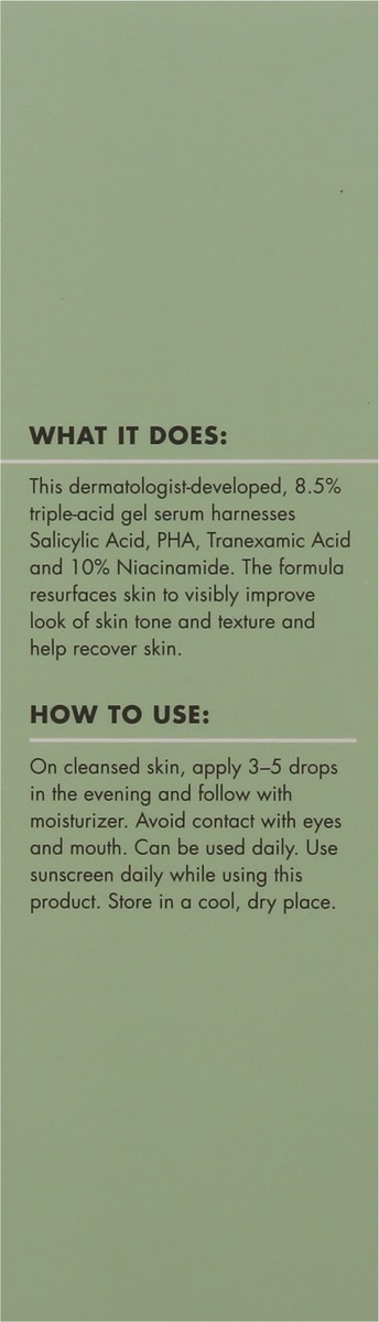slide 6 of 9, e.l.f. Skin Blemish Breakthrough Triple-Acid Resurfacing Serum 0.94 fl oz, 0.94 fl oz