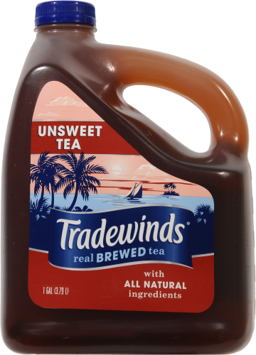 slide 1 of 1, Tradewinds Unsweetened Tea - 1 gal, 1 gal