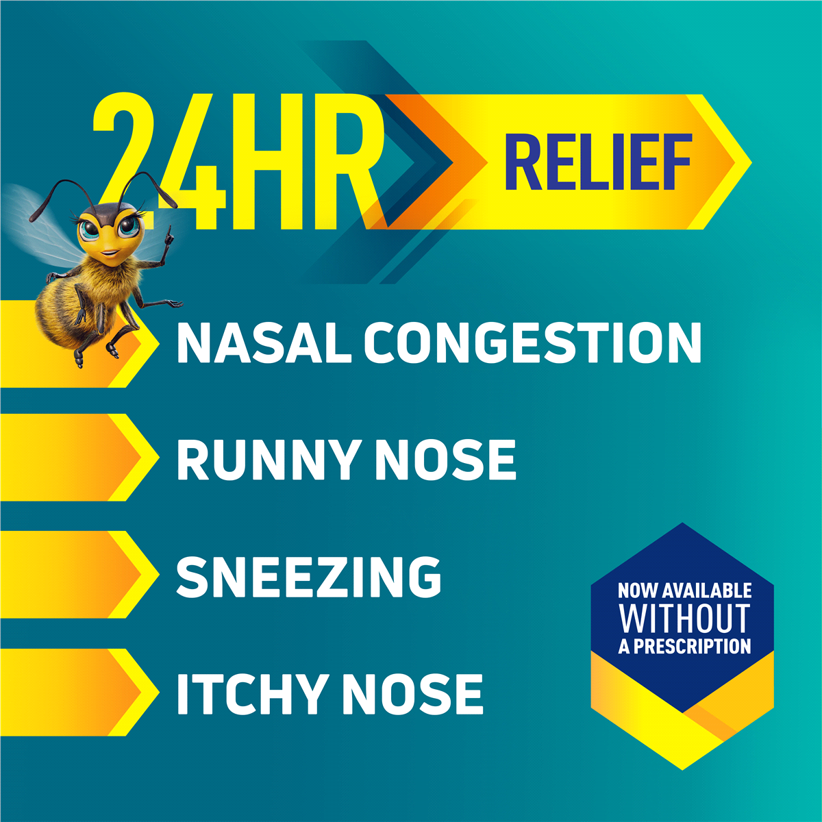 slide 19 of 21, Nasonex 24HR Allergy Nasal Spray, Allergy + Congestion, Mometasone, 120 Spray Count, 1 ct