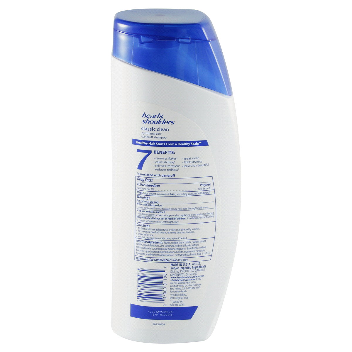 slide 2 of 3, Head & Shoulders Classic Clean Dandruff Daily Shampoo 23.7 oz, 23.7 oz