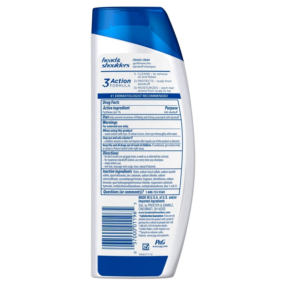 slide 3 of 3, Head & Shoulders Classic Clean Dandruff Daily Shampoo 23.7 oz, 23.7 oz