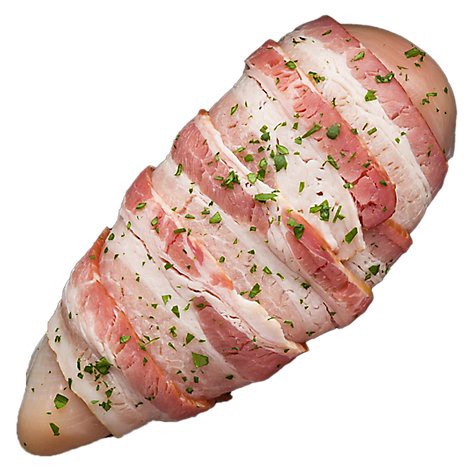 slide 1 of 1, Bacon Wrapped Chicken Breast Stuffed W/jalapeno & Cream Cheese Net Wt 8 Oz - EA, 1 ct