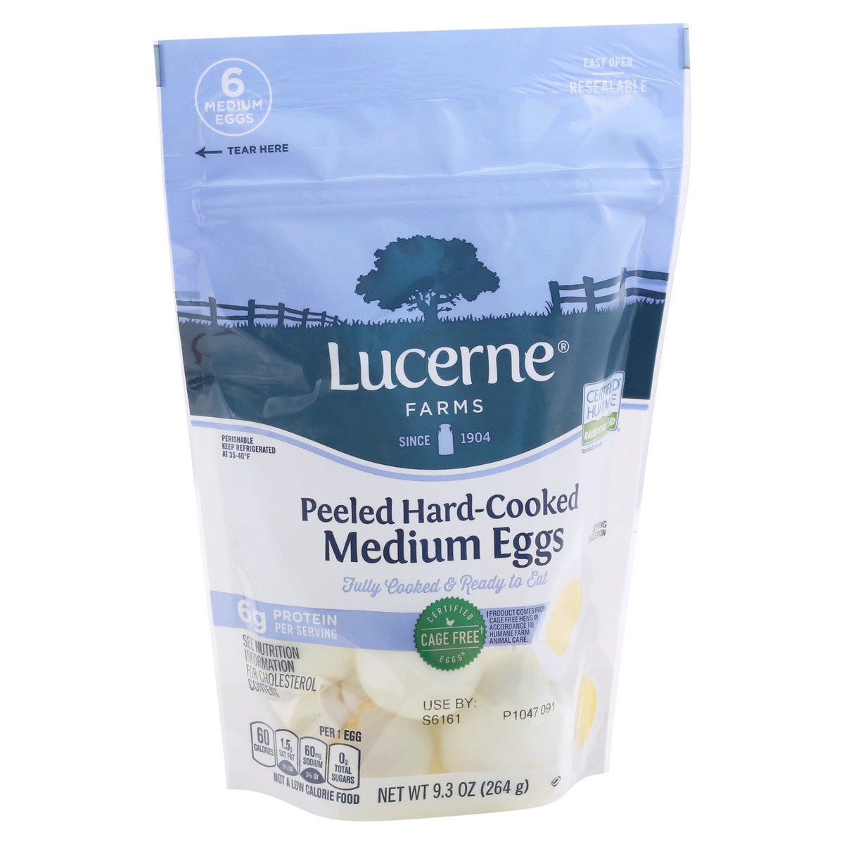 slide 6 of 9, Lucerne Dairy Farms Eggs Hard Cooked, 6 ct