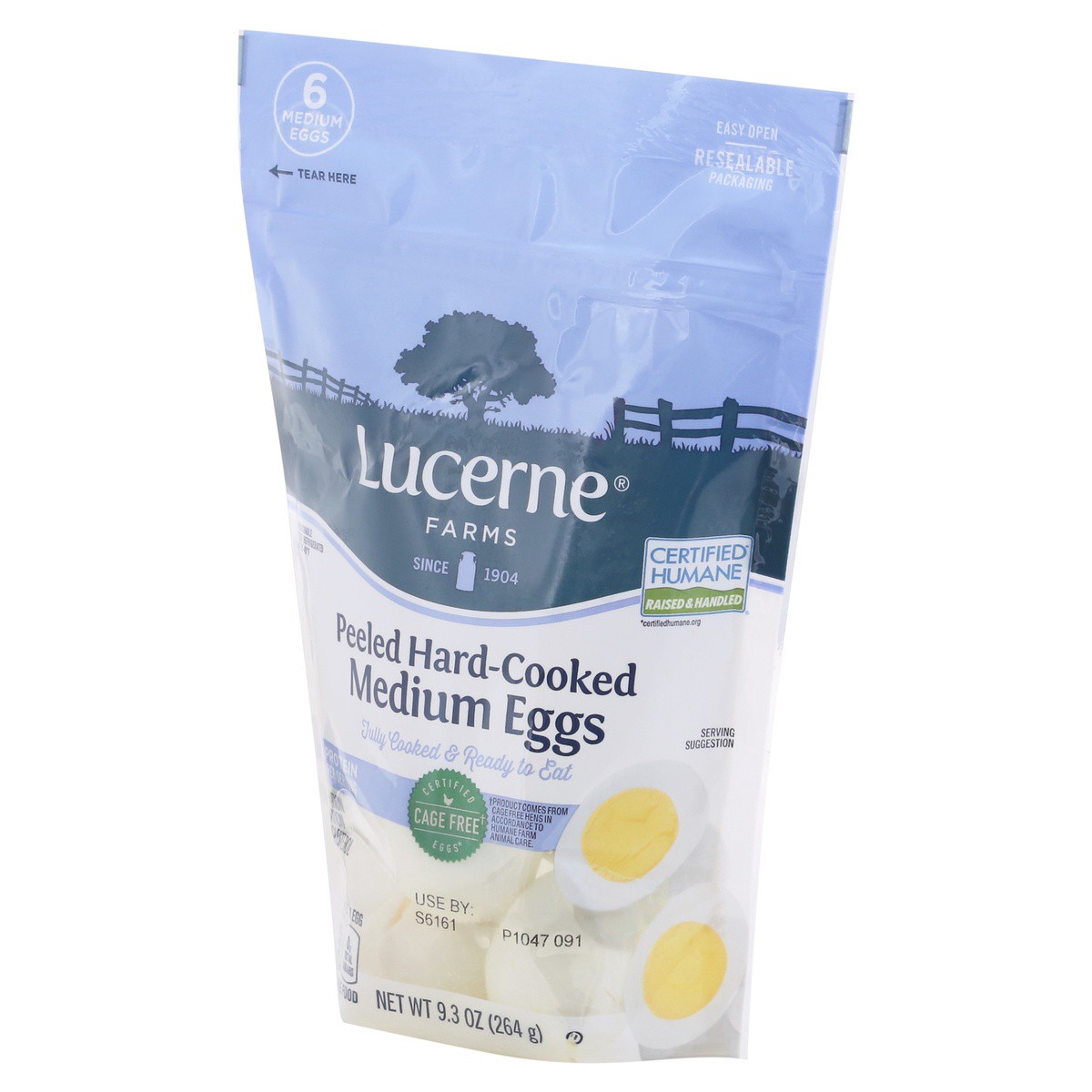 slide 9 of 9, Lucerne Dairy Farms Eggs Hard Cooked, 6 ct