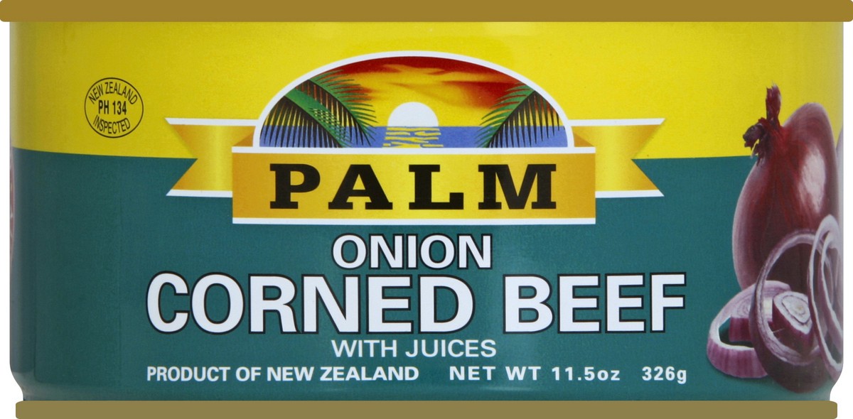 slide 2 of 2, Palm Corned Beef 11.5 oz, 11.5 oz