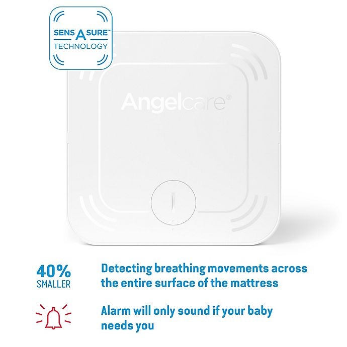 slide 6 of 14, Angelcare AC527 Baby Breathing Monitor with Video and Wireless Breathing Sensor Pad, 5 in