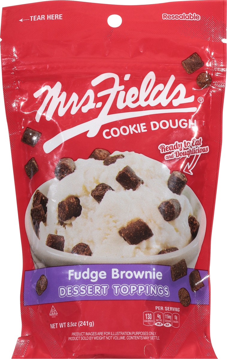 slide 7 of 9, Mrs. Field's Cookie Dough Fudge Brownie Dessert Toppings 8.5 oz, 8.5 oz