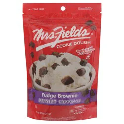 Mrs. Field's Cookie Dough Fudge Brownie Dessert Toppings 8.5 oz