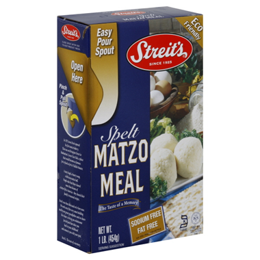 slide 1 of 1, Streit's Matzo Meal Spelt Po, 1 lb