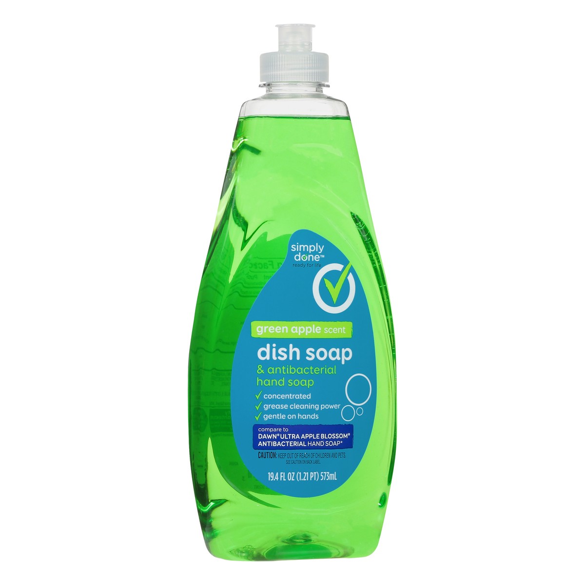 slide 2 of 9, Simply Done Ultra Apple Dishwashing, 19.4 oz