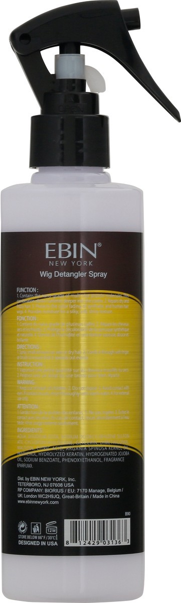 slide 5 of 10, EBIN 5 Second Detangler For Wigs 250 ml, 8.5 fl oz