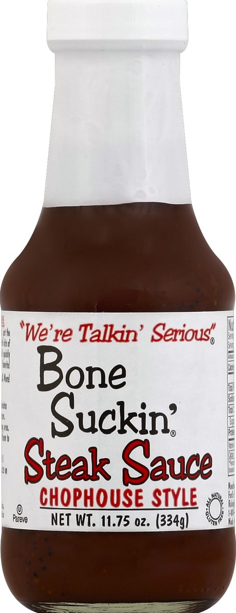 slide 1 of 3, Bone Suckin' Steak Sauce 11.75 oz, 11.75 oz