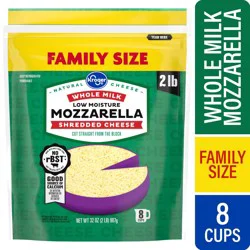 Kroger® Whole Milk Mozzarella Shredded Cheese BIG DEAL!, 32 oz