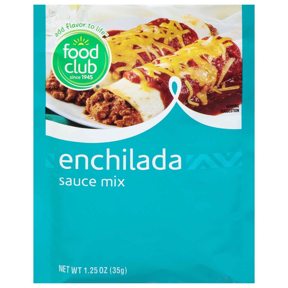 slide 1 of 1, Food Club Enchilada Sauce Mix, 1.25 oz