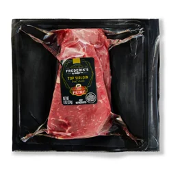 FREDERIKS BY MEIJER Frederik's by Meijer Certified Angus Beef Prime Top Sirloin Steak, 8 oz