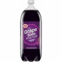 Big K Grape Soda - 2 liter