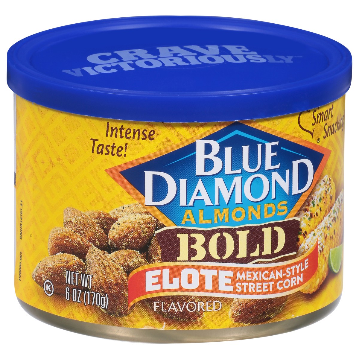 slide 5 of 9, Blue Diamond Bold Elote Mex Almond, 6 oz