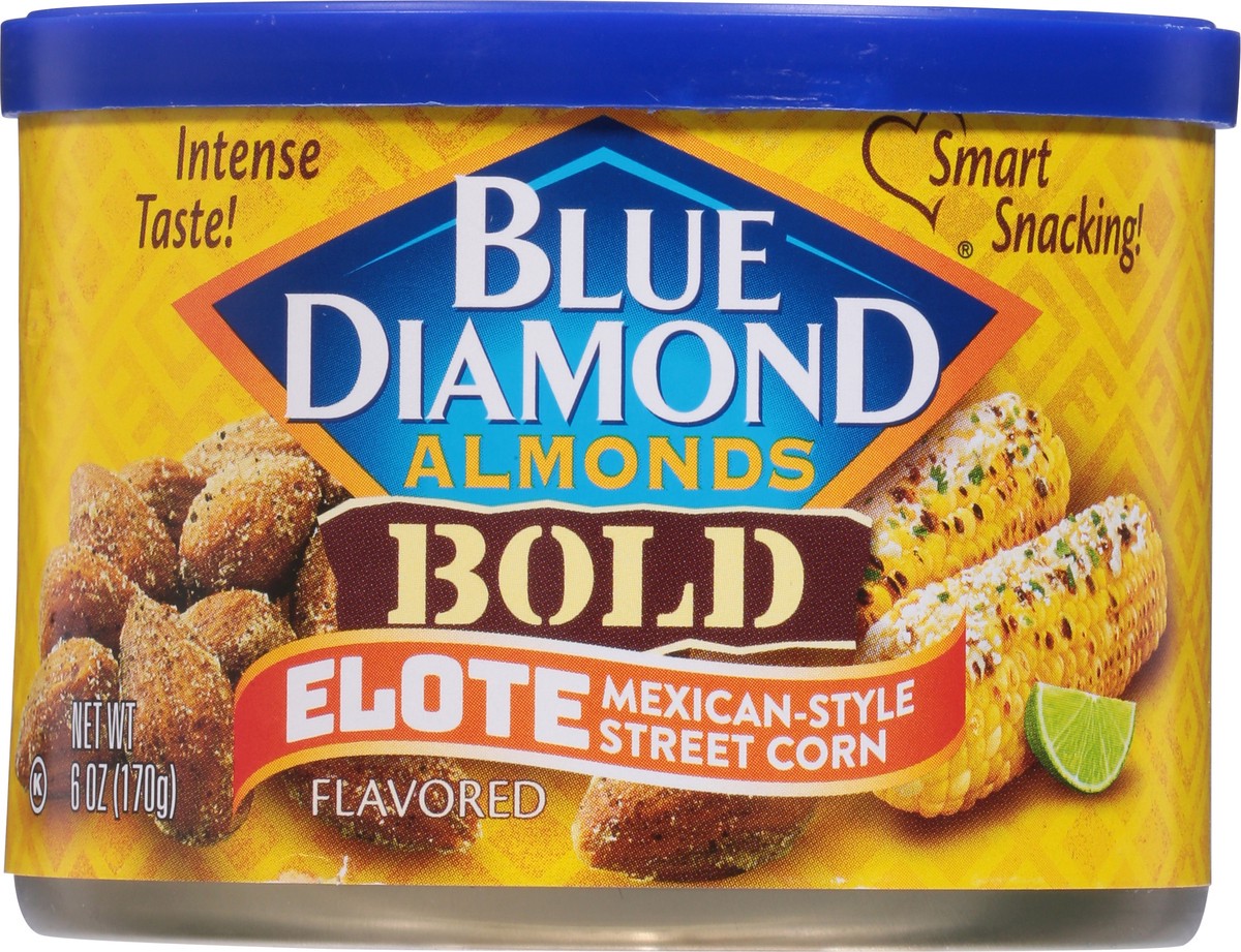 slide 7 of 9, Blue Diamond Bold Elote Mex Almond, 6 oz