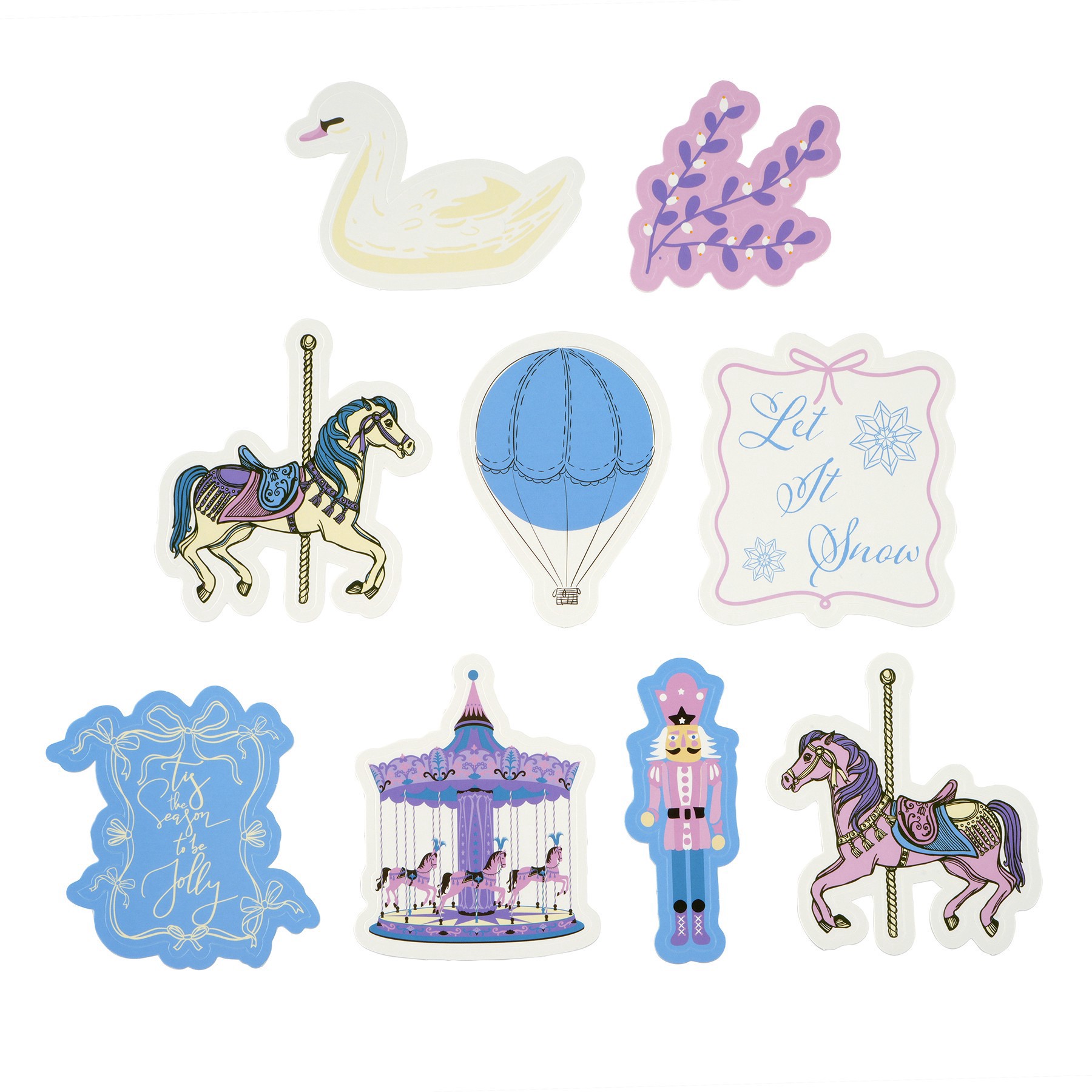 slide 2 of 2, Frost Die-Cut Sticker Mix By Recollections, 16 stickers