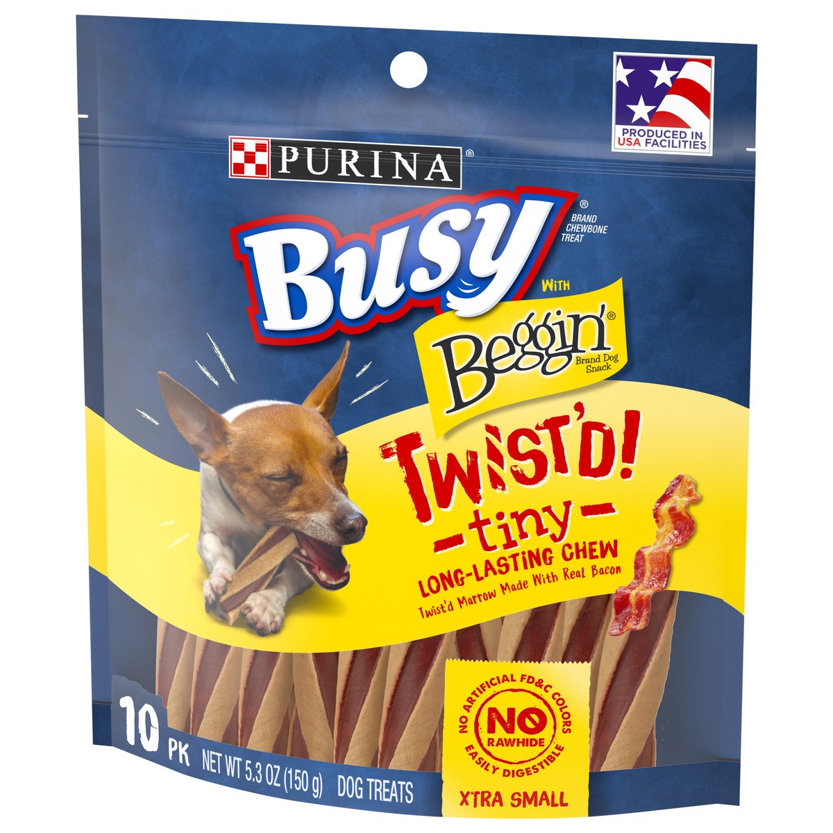 slide 9 of 9, Busy Purina Busy With Beggin' Twist'd Tiny Dog Treats, 5.3 oz