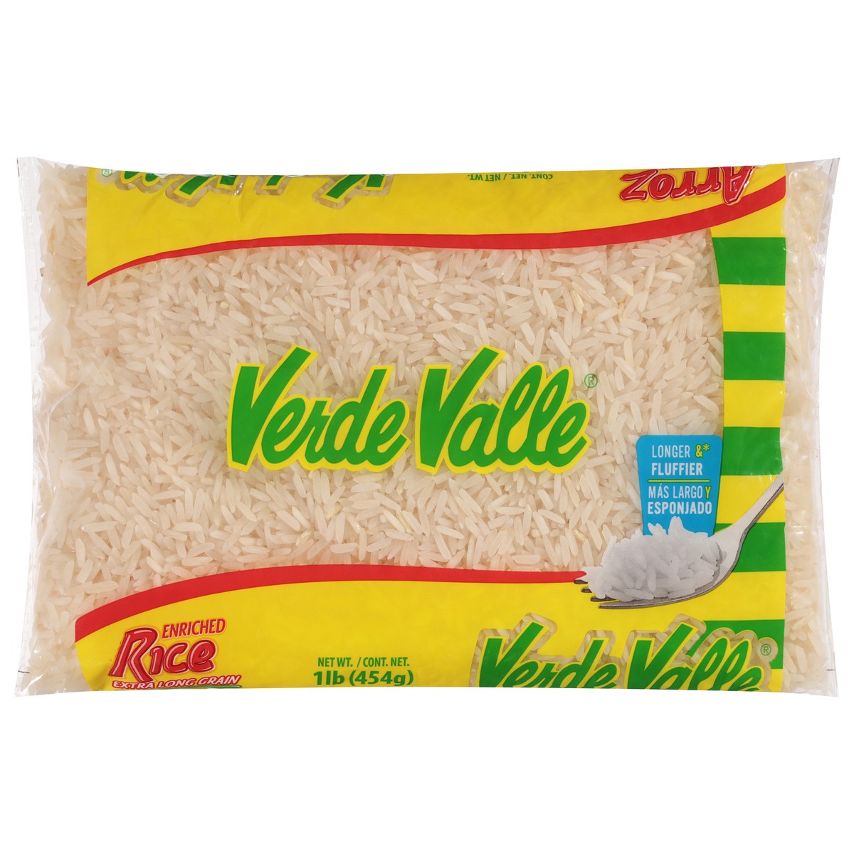 slide 1 of 9, Verde Valle Extra Long Grain Enriched Rice 1 lb, 1 lb