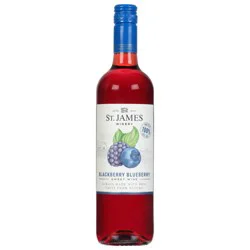 St. James Winery Blackberry Blueberry Sweet Wine 750 ml