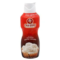 Cold Stone Creamery Non-Dairy Gourmet Sweet Cream Flavor Coffee Creamer 32 fl oz