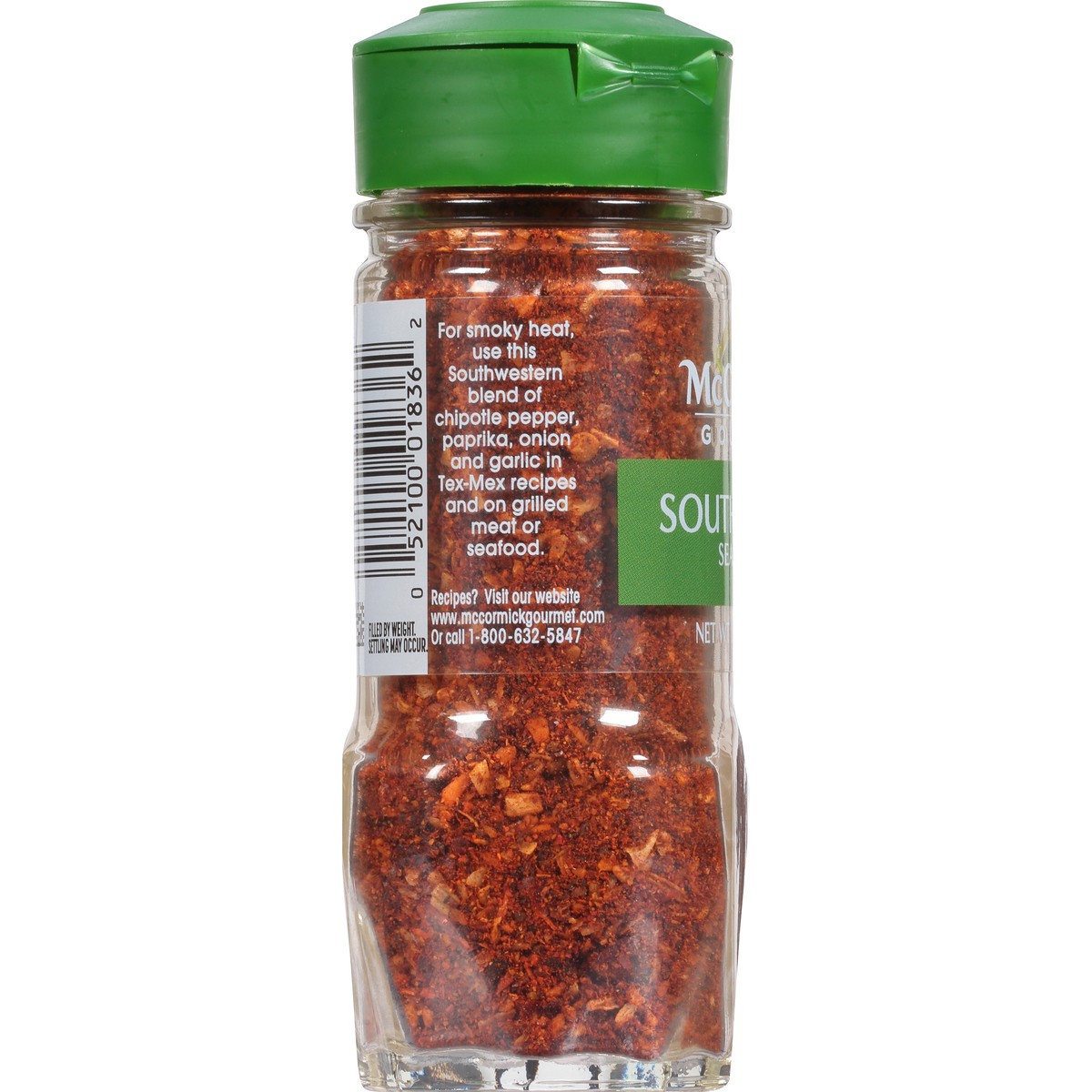 slide 2 of 11, McCormick Gourmet Southwest Seasoning 1.87 oz. Shaker, 1.87 oz