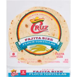 Cruz Flour 8 Ct Tortilla/Fajita