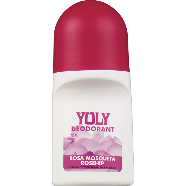 slide 1 of 1, Yoly Rosehip Roll On Deo, 1 ct
