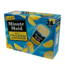 slide 1 of 1, Minute Maid Frozen Lemonade Squeeze Tubes, 24 ct