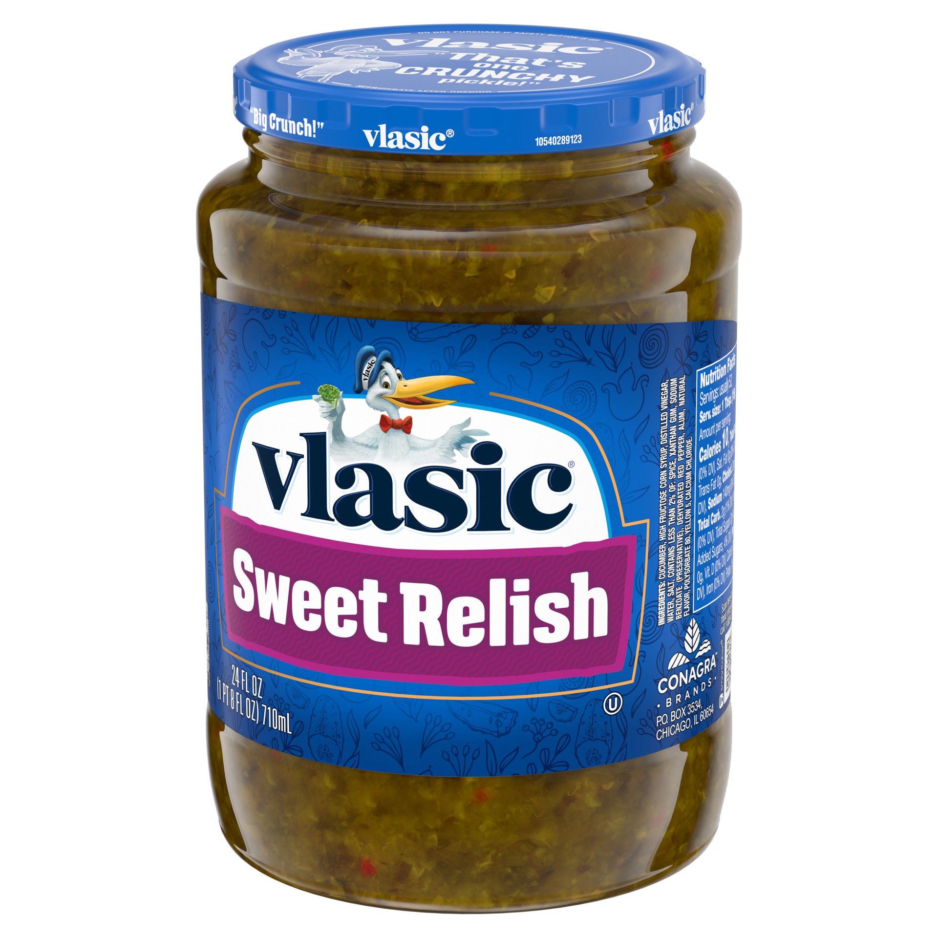 slide 2 of 5, Vlasic Sweet Relish, 24 fl. oz., 24 fl oz