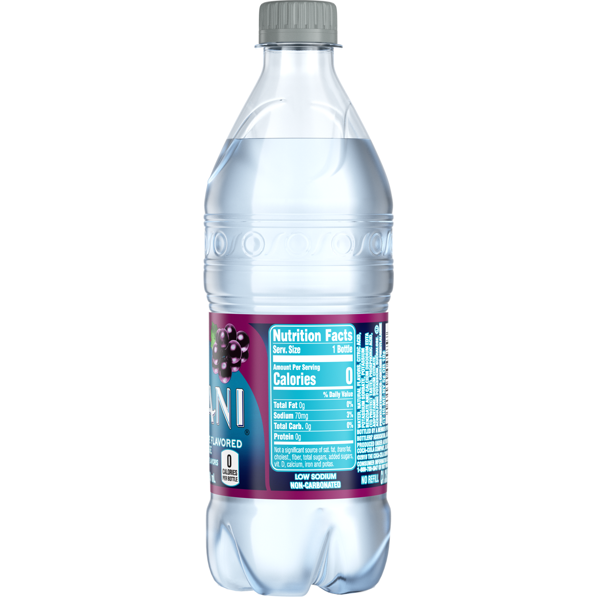 slide 3 of 4, DASANI Grape Flavored Water Bottle, 20 fl oz, 20 fl oz