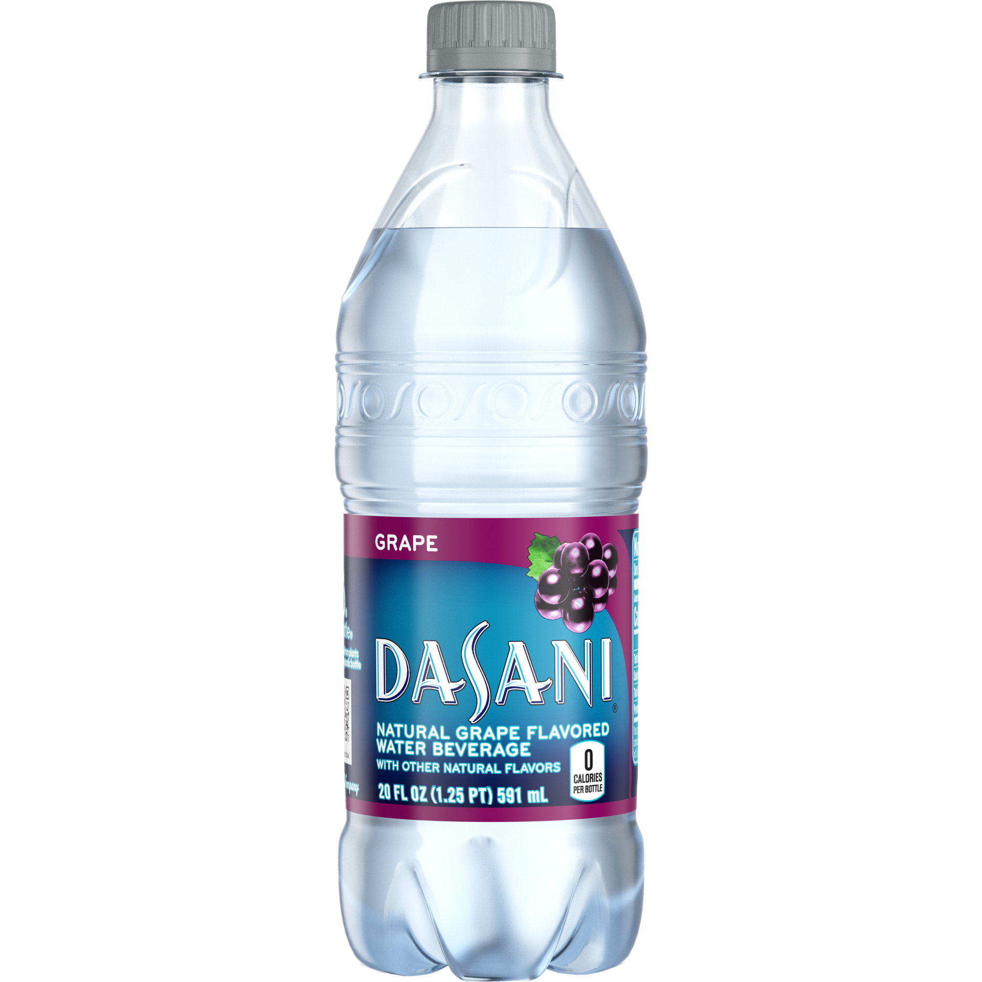 slide 1 of 4, DASANI Grape Flavored Water Bottle, 20 fl oz, 20 fl oz