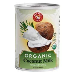 Kin Dee Organic Unsweetened Coconut Milk 13.5 fl oz