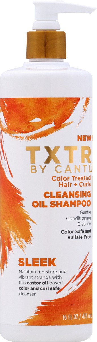 slide 2 of 2, Txtr Shampoo, Cleansing Oil, Sleek, 16 fl oz