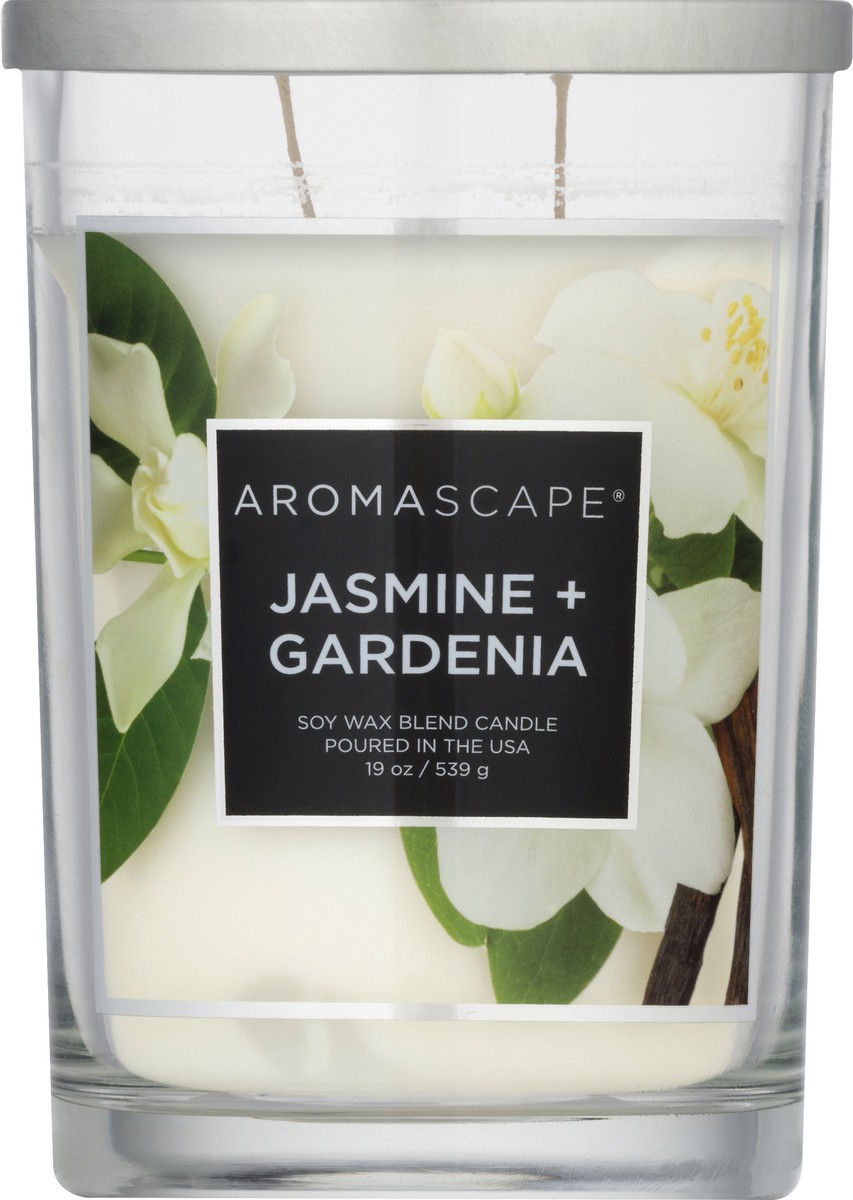 slide 6 of 9, Aromascape Jasmine + Gardenia Candle 1 ea, 1 ct