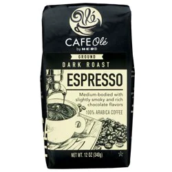 H-B Cafe Ole Ground Espresso Dark Roast Coffee- 12 oz