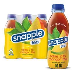 Snapple Black & Green Tea Mango - 96 fl oz