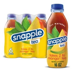Snapple Black & Green Tea Mango - 96 fl oz