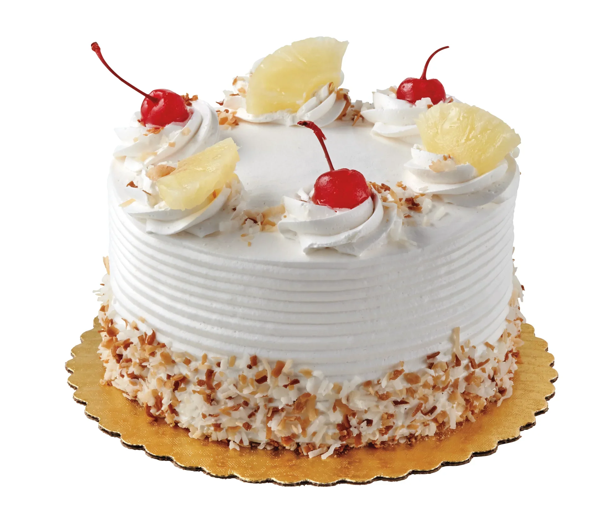 slide 1 of 1, H-E-B Bakery Piña Colada Cake, 6 in