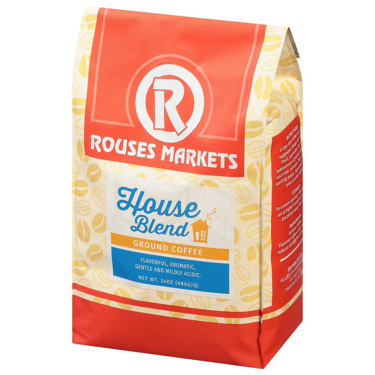 slide 2 of 11, Rouses Markets Ground House Blend Coffee 24 oz, 24 oz