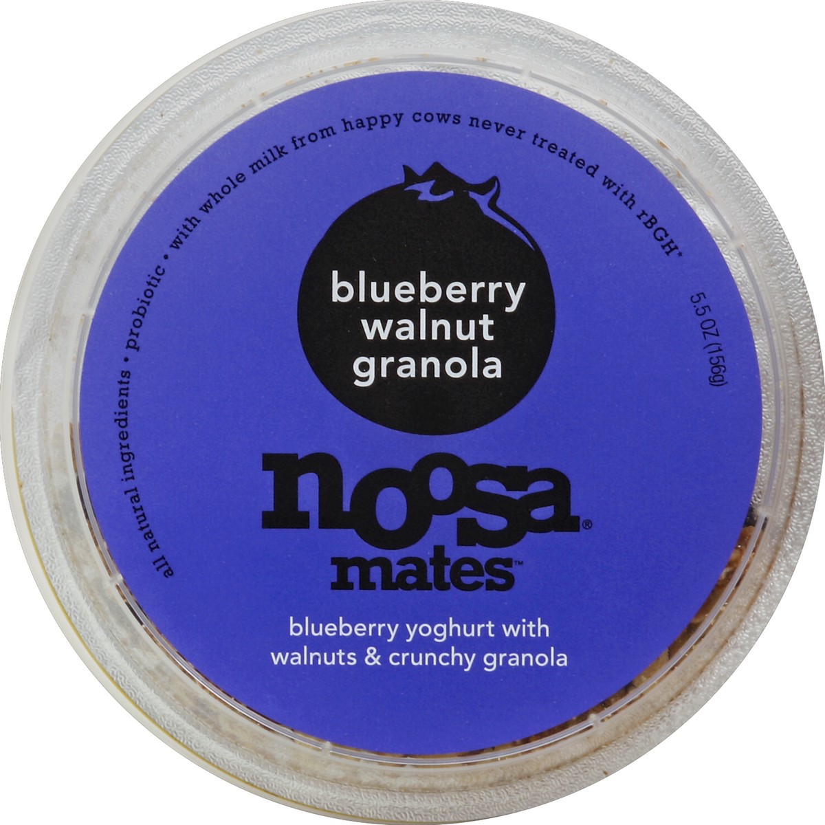 slide 2 of 3, Noosa Mates Blueberry Walnut Granola, 5.5 oz