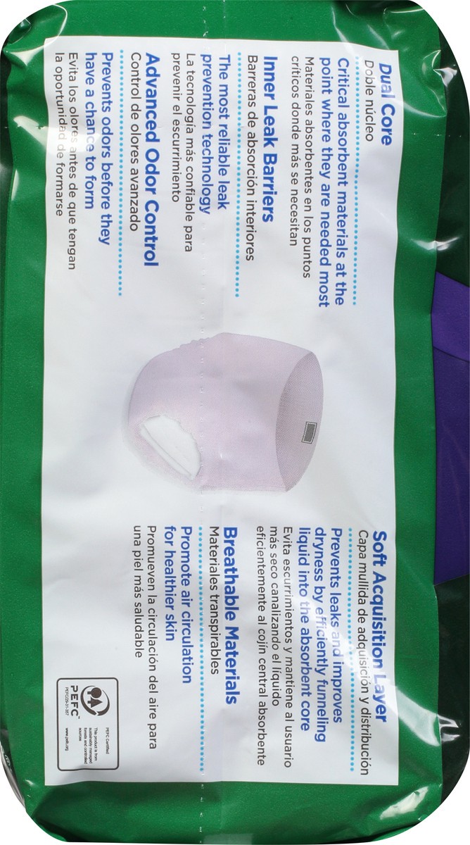 slide 9 of 9, TopCare Health Large Light Lavender Color Overnight Protection Underwear for Women 14 ea, 14 ct