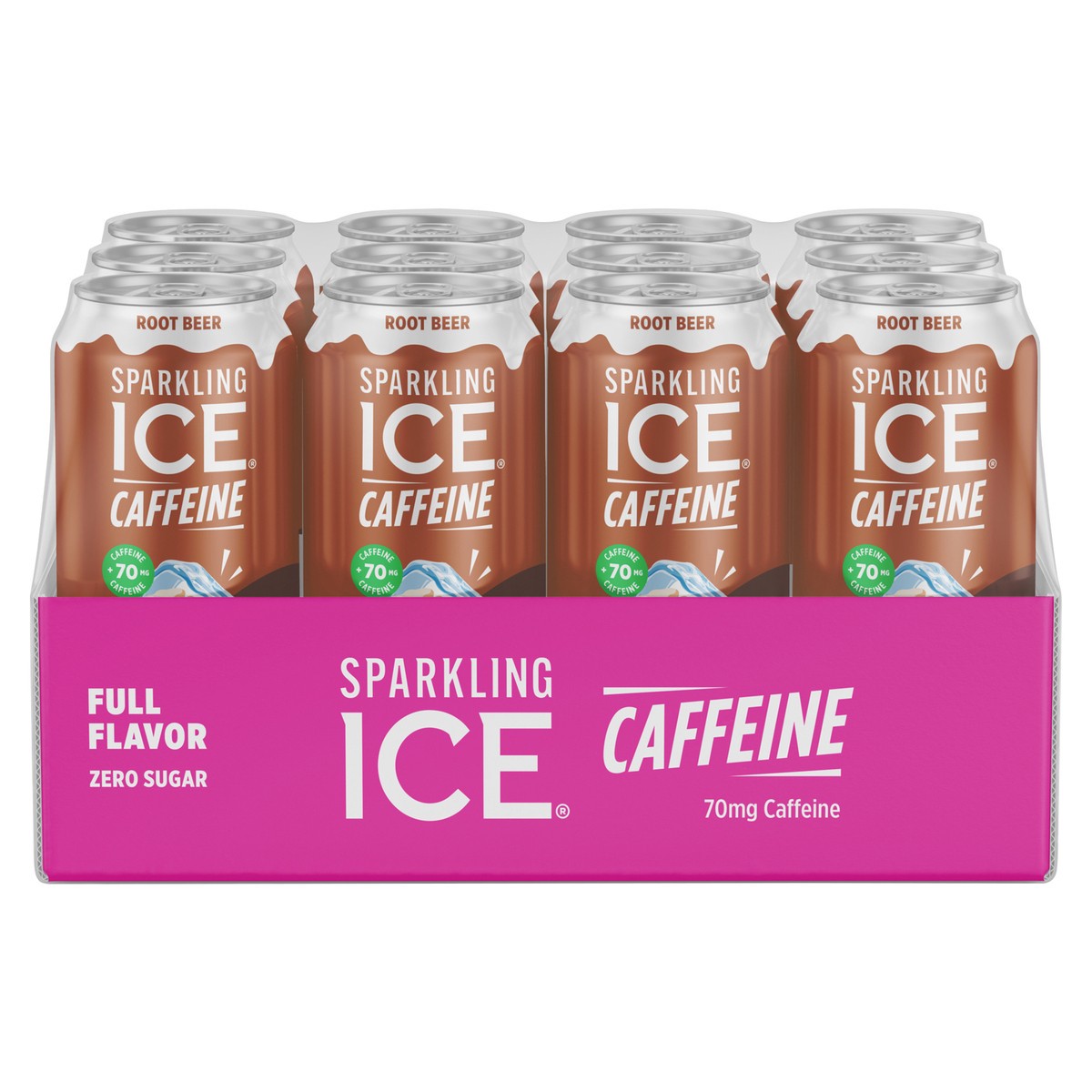 Sparkling Ice Caffeine Root Beer, 12pk | Shipt