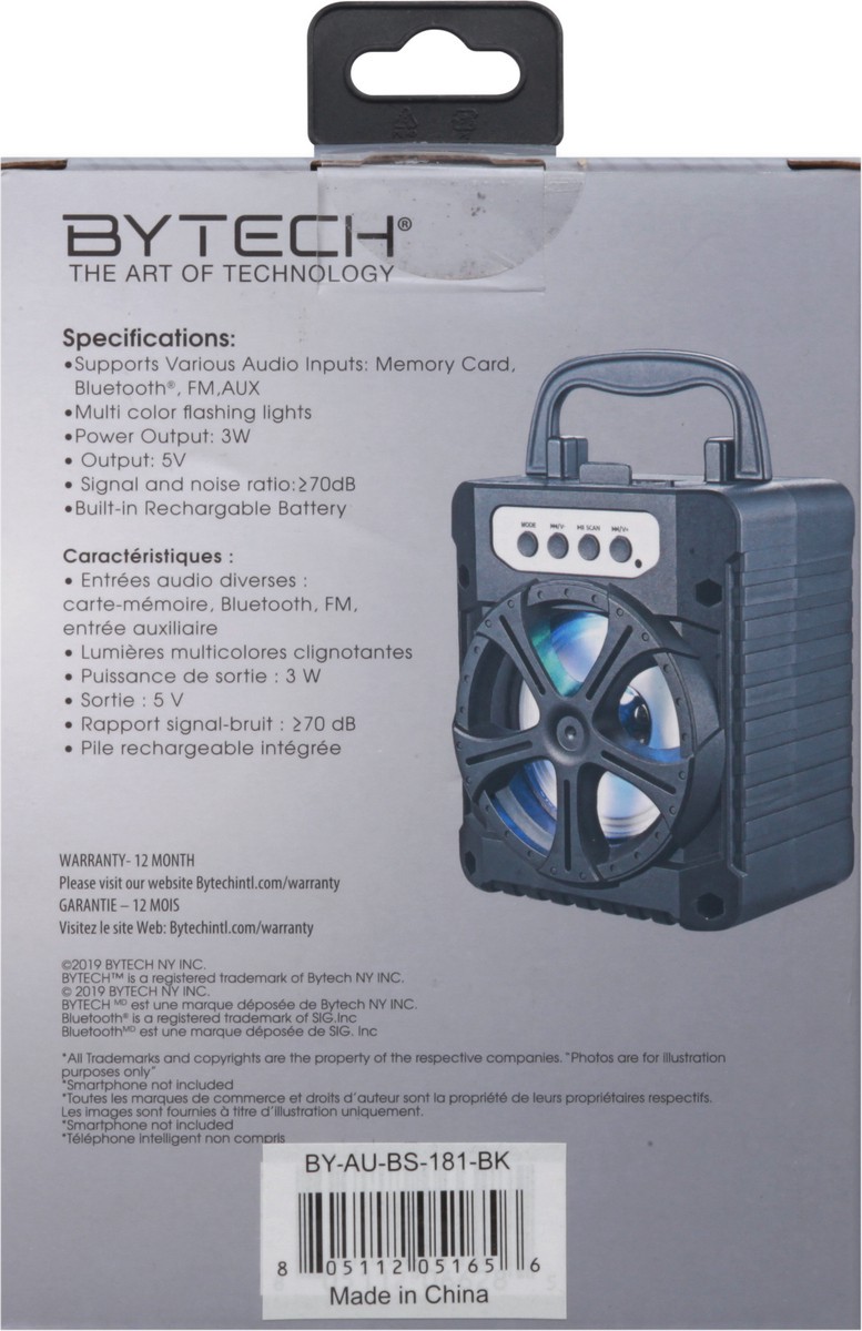 slide 8 of 12, Bytech Universal Wireless Speaker 1 ea, 1 ea