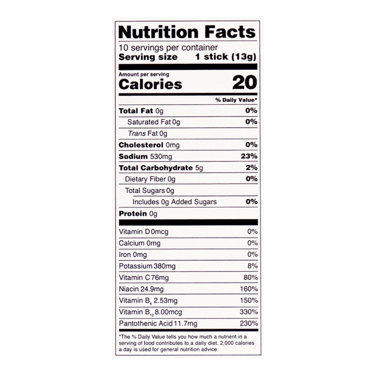 slide 7 of 10, Liquid I.V. Sugar Free Hydration Multiplier Vegan Powder Electrolyte Supplements - Lemon Lime - 0.45oz/10ct, 10 ct