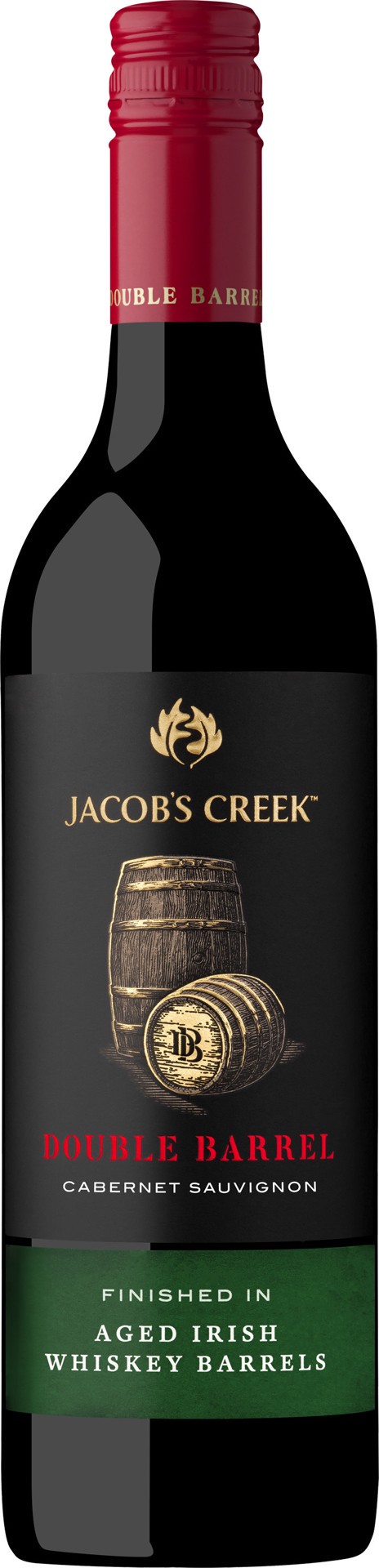 slide 1 of 7, Jacob's Creek Double Barrel Cabernet Sauvignon Red Wine 750mL, 14% ABV, 750 ml